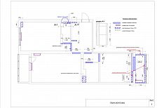 Капитальный ремонт 2-х к квартиры 69 м2 по ул.Рождественская набережная
